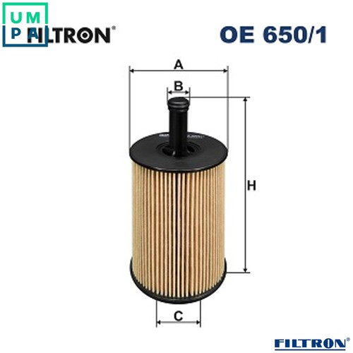 Oil filter 650 - oe, for