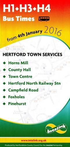 Hertfordshire route - hertfordshire,