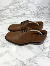 Vintage Tecnic Derby Shoes Men’s 7.5 UK Brown Leather Comfort Lace Up