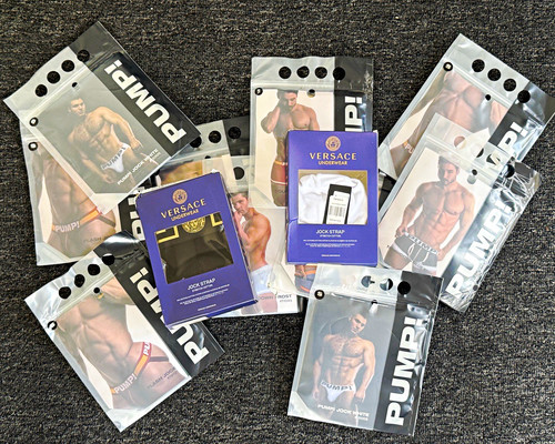 Lot versace and pump men - lot, pump!