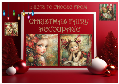 Christmas fairy 1xa4 - christmas,