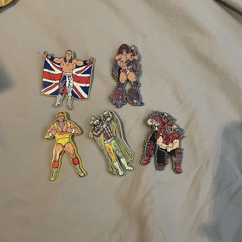 Wwf pin badges hulk - wwf,