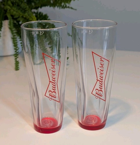 Budweiser beer glasses - budweiser,