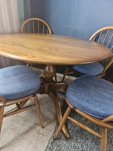 Beautiful ercol pedestal table - beautiful,