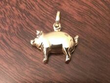 14K YELLOW GOLD SMALL POLISHED