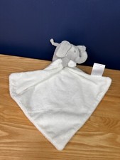 THE LITTLE WHITE COMPANY KIMBO ELEPHANT BABY COMFORTER BLANKIE BLANKET Bnwot
