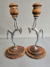 Pair Vintage Art Deco