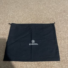 Chanel Black String Dust Bag 28cm x 35cm  