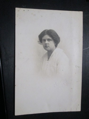 Postcard portrait woman - portrait,