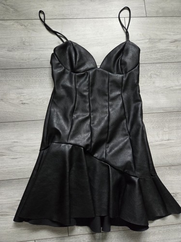 Zara short faux leather dress - zara,