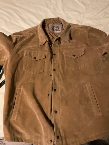 Levi faux suede leather - suede,