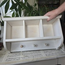 Vintage Wooden Shelf coat rack