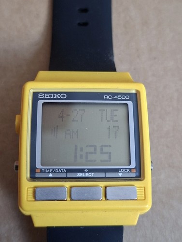 Seiko 4500 yellow very - rc-4500,
