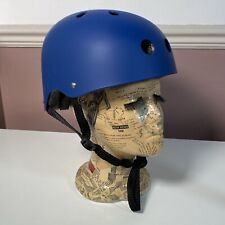 SkateHut Pro Helmet Skateboard Cycling Skating BMX Scooter - Blue -Size XXS