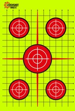 Splatter Target A4 Shoot Rifle