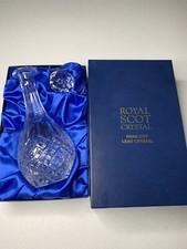 royal scot crystal decanter