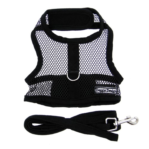 Doggie design black cool mesh - design,