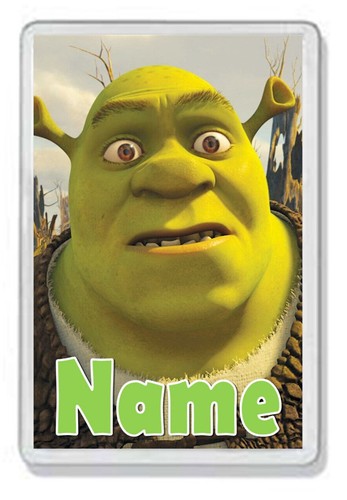 Personalised shrek acrylic - personalised,