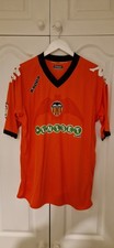*XL* 2010/11 VALENCIA Home Kappa Football Shirt