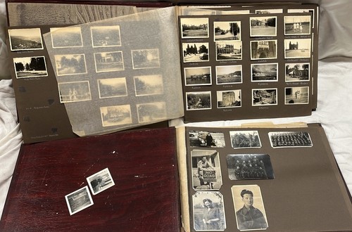 1950s military photo albums - 2x,