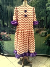 Orange/White Panto Dame