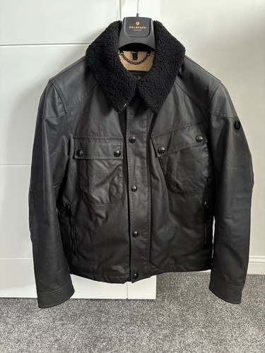 Belstaff black waxed - black,