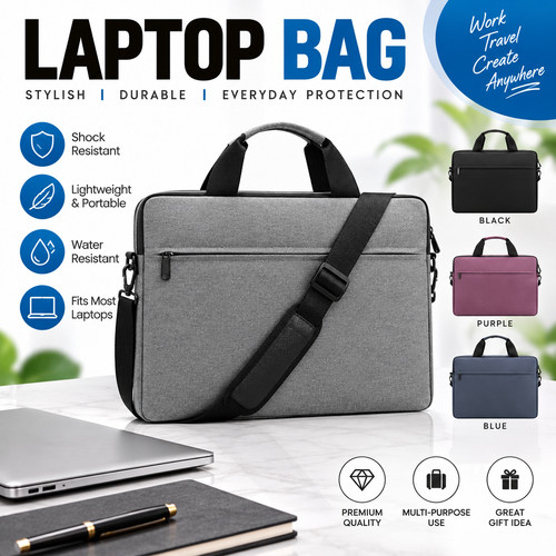 Laptop shoulder bag sleeve - shoulder,
