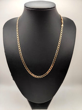 9ct yellow gold curb - yellow,