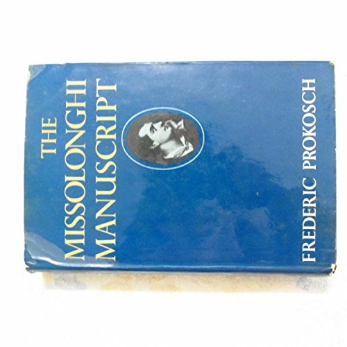 The missolonghi manuscript - the,
