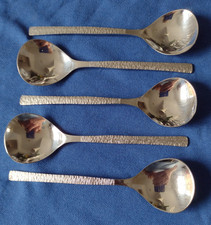 Five Viners Sheffield Studio Stainless Fruit Spoons 14.1 cm