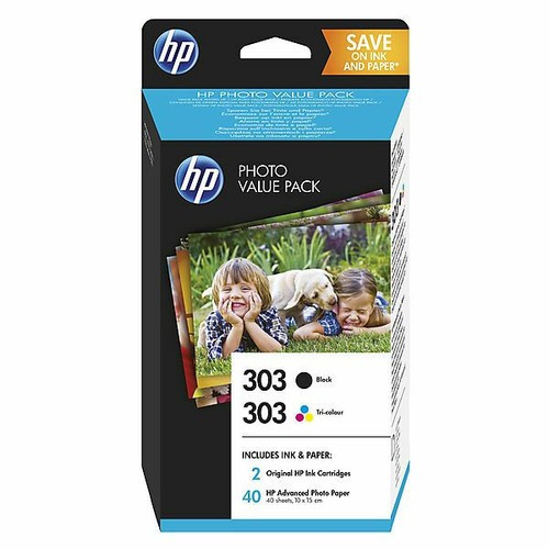 303 black colour ink - hp,