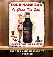 PERSONALISED GUINNESS BAR BEER