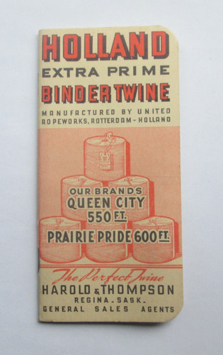 1936 1937 holland binder - 1936-1937,