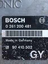 Motronic Bosch 0261200481 Vauxhall Ecu C20xe Not Red top