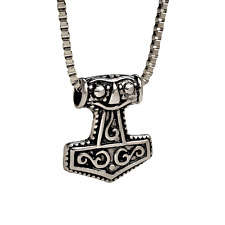 Thors Hammer Pendant Necklace