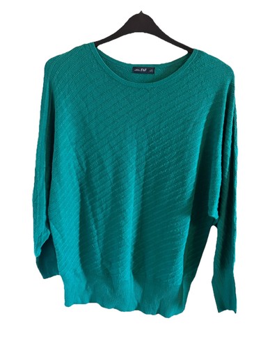 Women green jumper baggy - f&f, women's