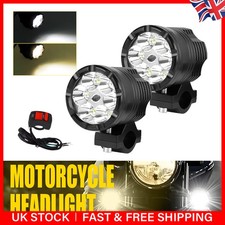 2X LED Motorcycle Motorbike
