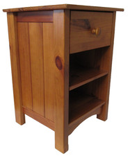 Vintage Solid Pine Bedside