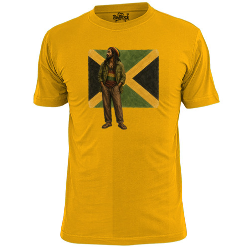Mens rasta with jamaican flag - rasta,