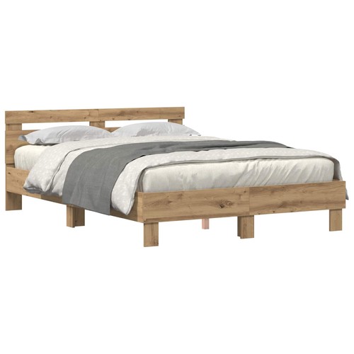 Bed frame with headboard and - frame,