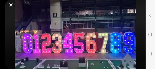 4ft numbers - 0-9,