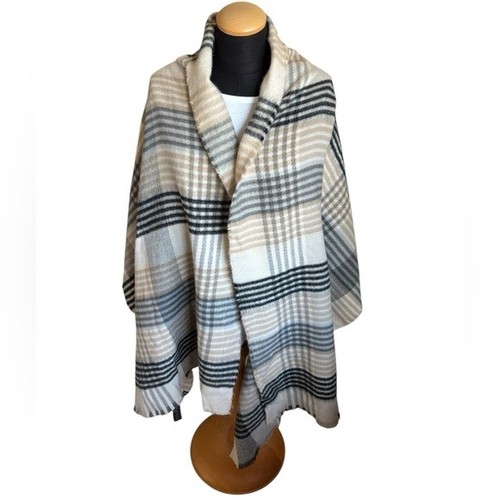 Zara beige and black - black, plaid
