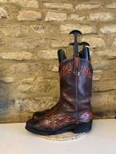 Durango Mens Burgundy Flame
