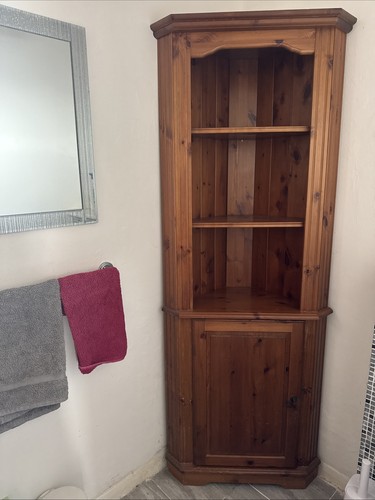 Wooden corner cabinet - wooden,