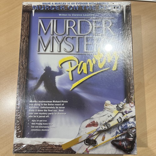 Murder mystery party game - murder,
