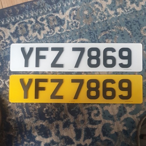 Yfz 7869 personalised vehicle - 7869,