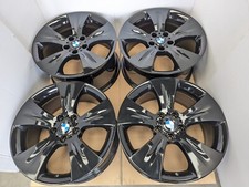 4x GENUINE GLOSS BLACK BMW X5