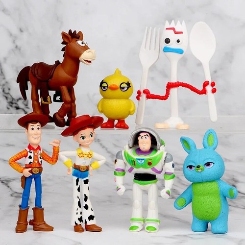 7pcs disney toy story fokry - story,