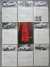 ALFA ROMEO orig 1963 Brochure Portfolio - Giulia SS 1600 2600 Sprint Spider etc