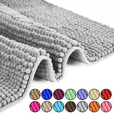 Bath Mat Anti Slip Soft Washable Rugs Water Absorbent Shower Mat Bathroom Mats